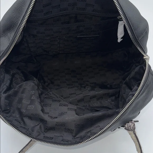 MICHAEL KORS X-LARGE BLACK HAMILTON WEEKENDER TRAVEL BAG - Picture 10 of 11